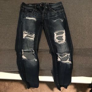american eagle super-stretch skinny jeans